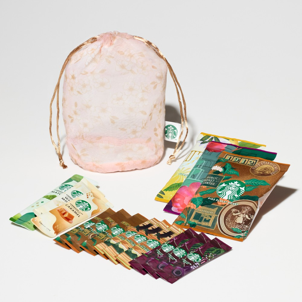 2026 Starbucks Japan VIA & Starbucks Origami Assortment Set SAKURA Season