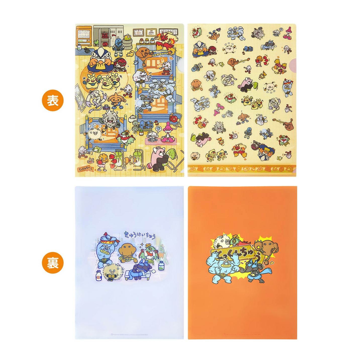 PSL Pokémon Center Exclusive - In Training - A4 Clear File Set (2 pcs)