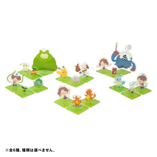 PSL Pokemon Center Original Pokémon Pokopia Acrylic Stand Collection Set of 6