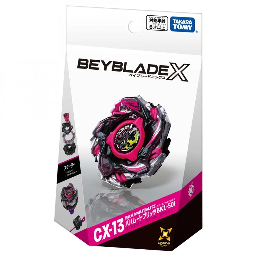 PSL BEYBLADE X TAKARA TOMY CX-13 Starter Bahamut Blitz BK1-50I PSL Release :March 28