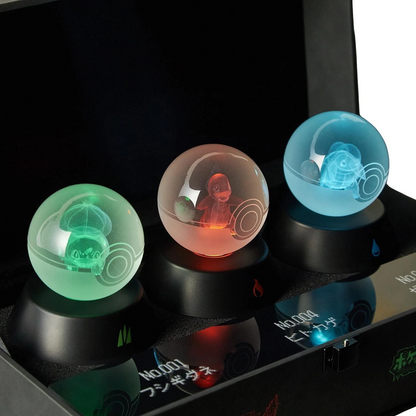 PSL Nintendo Switch Pokémon Leaf Green Special Edition Monster Ball Ornament Set