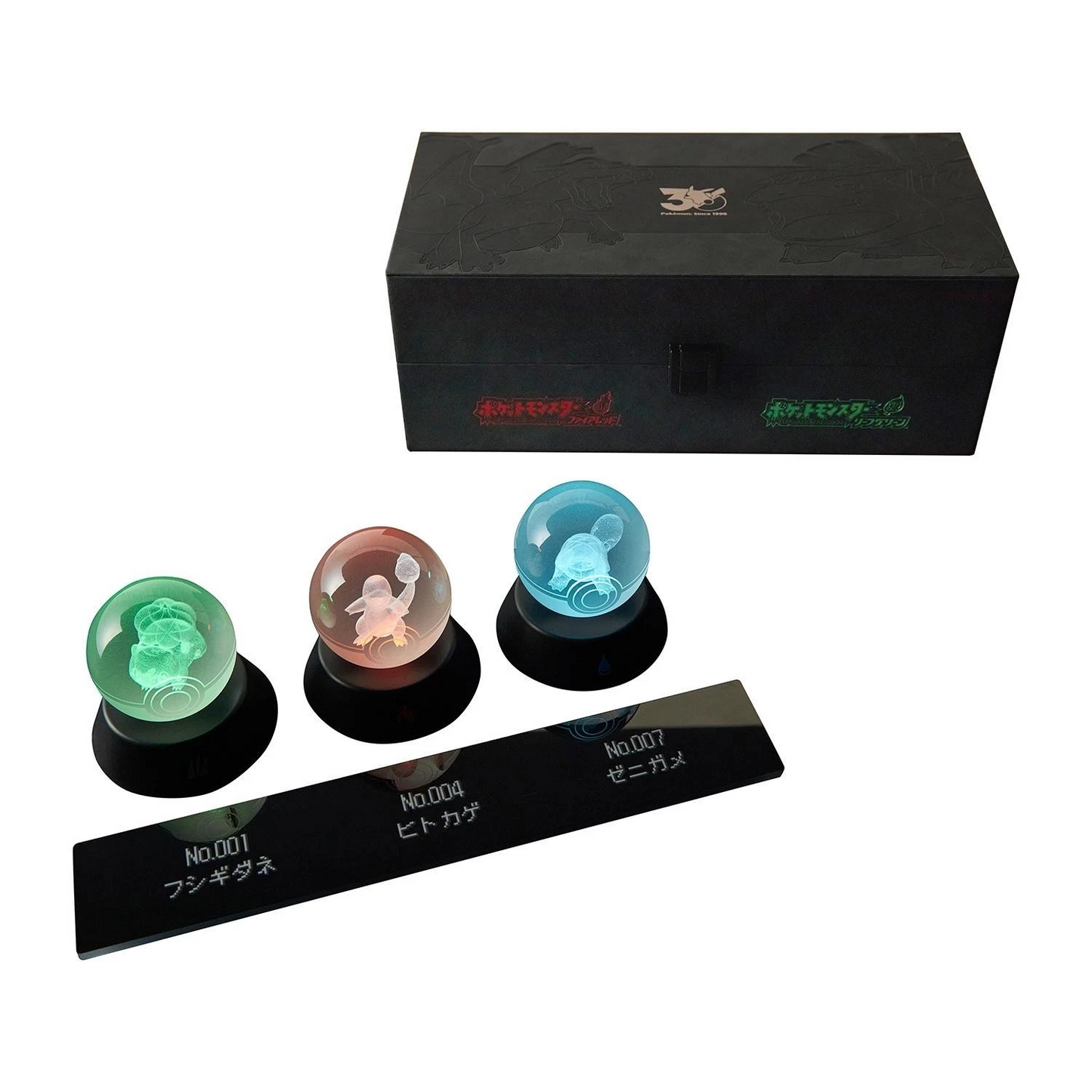 PSL Nintendo Switch Pokémon Leaf Green Special Edition Monster Ball Ornament Set