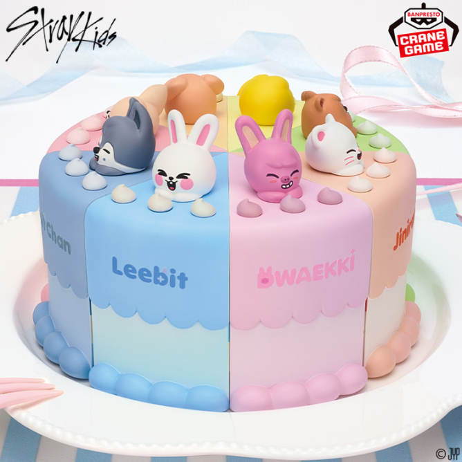 PSL STRAY KIDS SKZOO BIRTHDAY CAKE COLLECTION FIGURE Vol.1~4 BANDAI OFFICIAL