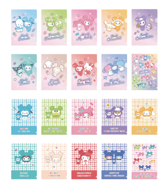 PSL TWICE LOVELYS x Sanrio Characters Desk Goods Series