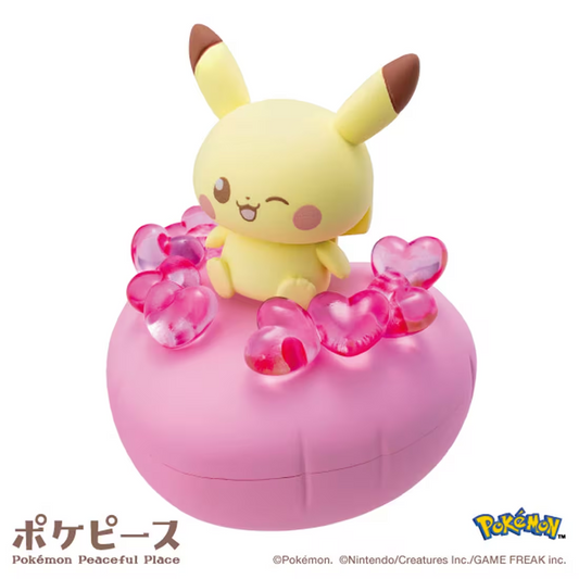 PSL Pokemon PokePeace Peaceful Doll Figure Full of Hearts Pikachu Toy