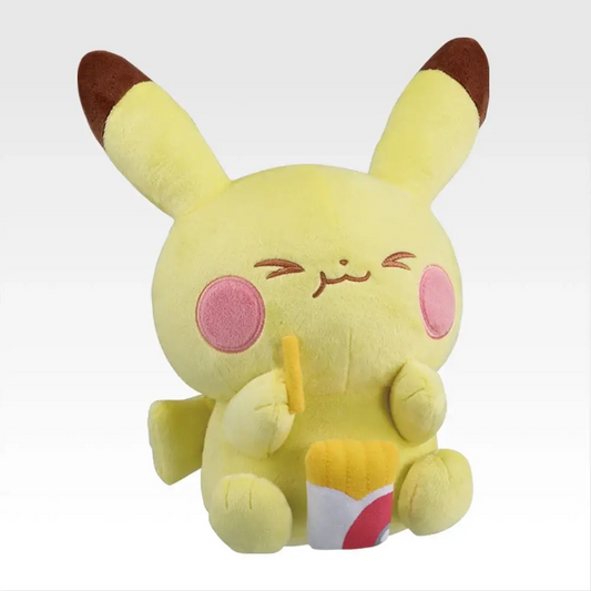 Ichiban kuji Pokemon Peaceful Place PokéPeace PEACE Diner Pikachu Plush Prize B