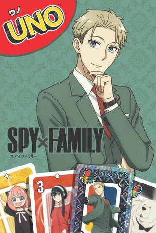 PSL 2026 Mattel Mcdonald's Spy X Family Uno Cards Happy Meal Set of 3