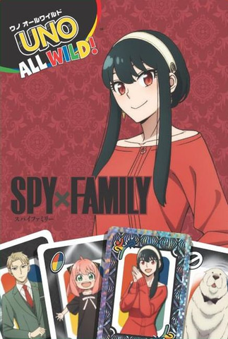 PSL 2026 Mattel Mcdonald's Spy X Family Uno Cards Happy Meal Set of 3