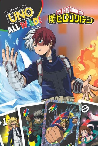 PSL 2026 Mattel Mcdonald's My Hero Academia Uno Cards Happy Meal Set of 3