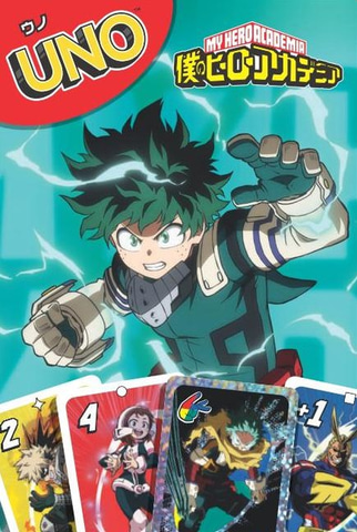 PSL 2026 Mattel Mcdonald's My Hero Academia Uno Cards Happy Meal Set of 3