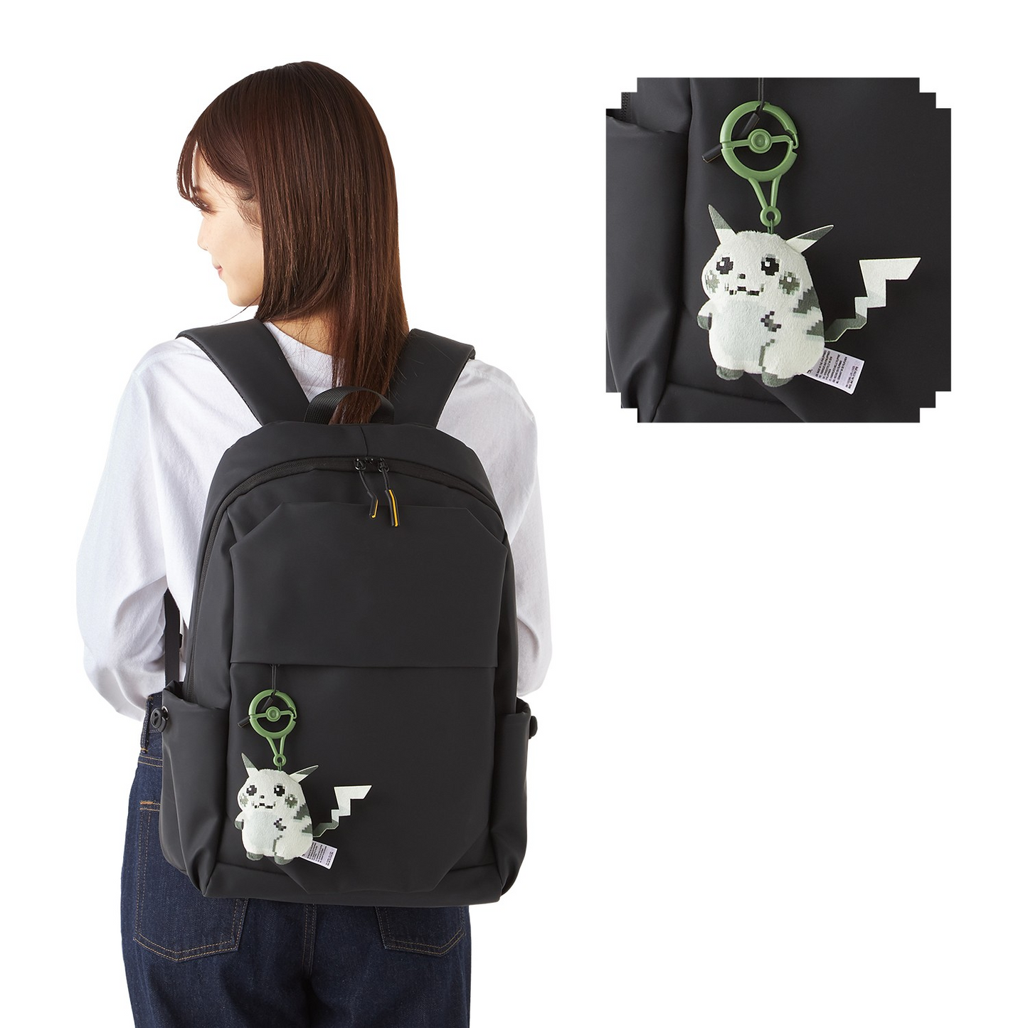 Pokemon Center Original Pokémon Red Green Pikachu Plush And Mascot Set