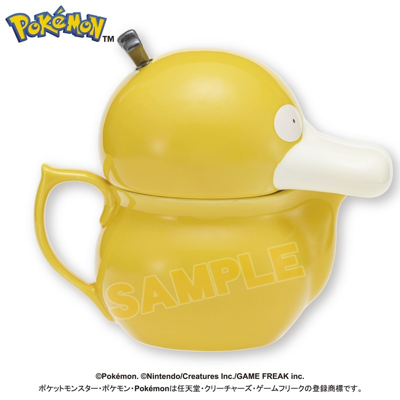 PSL Pokemon Psyduck Teapot Mino yaki Kyuusu Japan【June 2026】