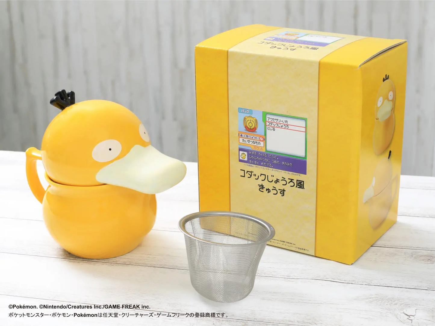 PSL Pokemon Psyduck Teapot Mino yaki Kyuusu Japan【June 2026】