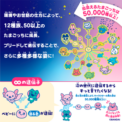 Tamagotchi Paradise Purple Sky Virtual Pet Bandai Japan Limited Edition 2025