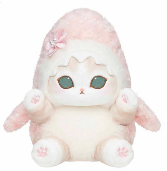 mofusand Cat Plush doll Pote Pote Shark Nyan SAKURA PINK Japan NEW