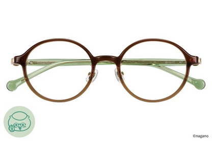 PSL Chiikawa Kurimanju Eyeglass Glasses Frame Brown Gradation ZOFF ZA261003-48A1
