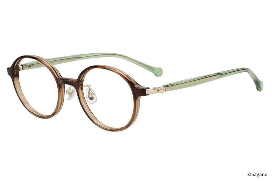 PSL Chiikawa Kurimanju Eyeglass Glasses Frame Brown Gradation ZOFF ZA261003-48A1