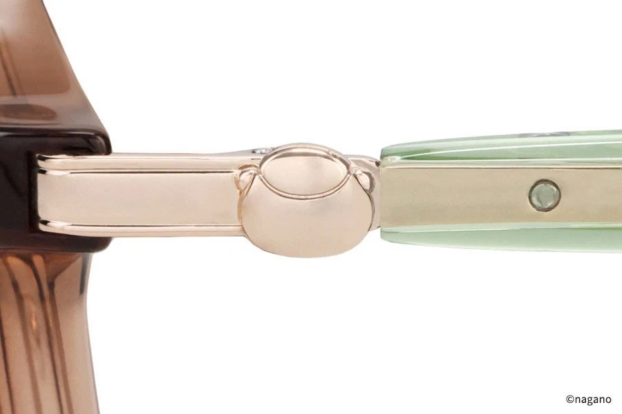 PSL Chiikawa Kurimanju Eyeglass Glasses Frame Brown Gradation ZOFF ZA261003-48A1