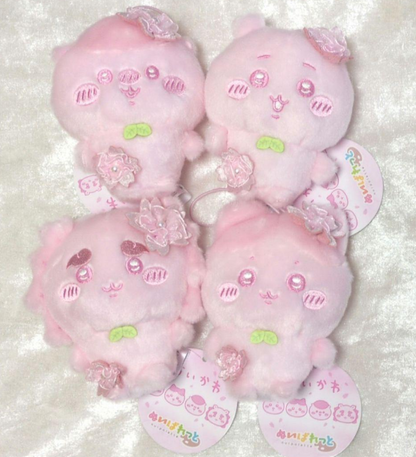 Chiikawa Palette Sakura Plush doll Mascot set of 4 type cherry blossoms