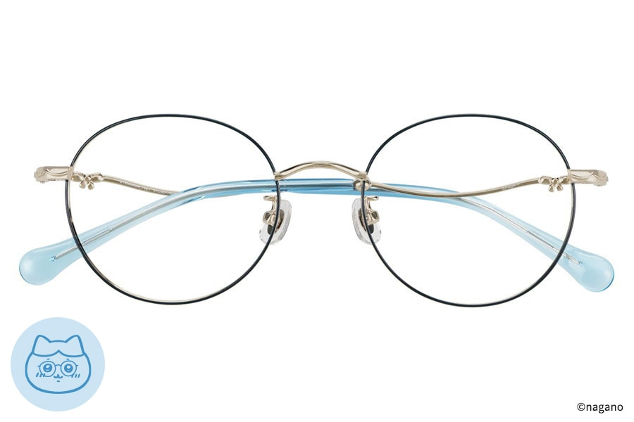 PSL Chiikawa Hachiware Eyeglass Glasses Frame Blue Navy ZOFF ZY262003-72E1