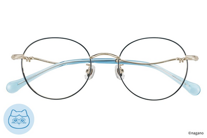 PSL Chiikawa Hachiware Eyeglass Glasses Frame Blue Navy ZOFF ZY262003-72E1