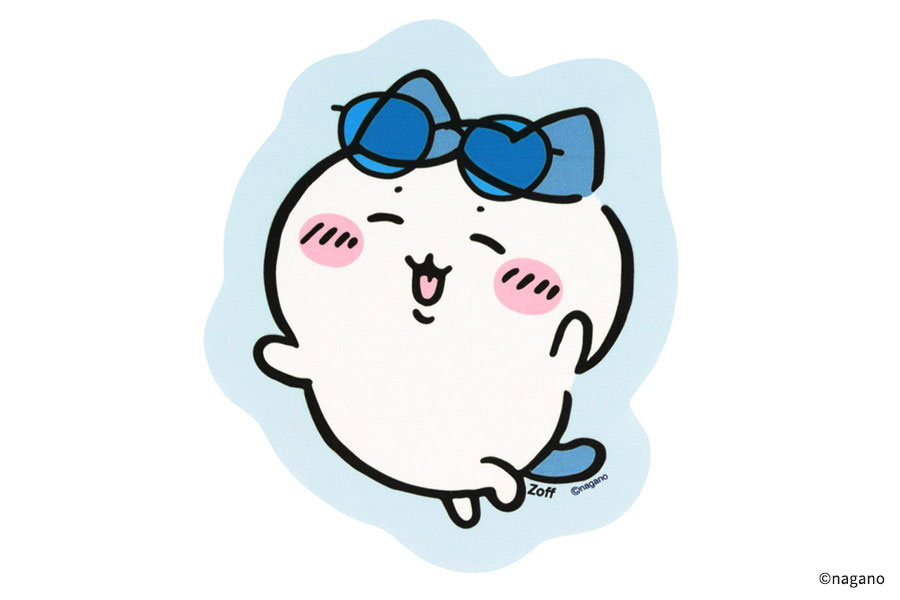 PSL Chiikawa Die-Cut Glasses Cloth [Hachiware Model]