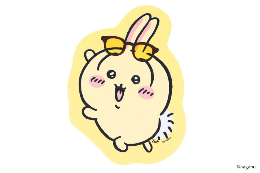 PSL Chiikawa Die-Cut Glasses Cloth [Usagi Model]