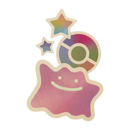 PSL Pokemon Center Original Pokémon Pokopia Sticker Set Ditto