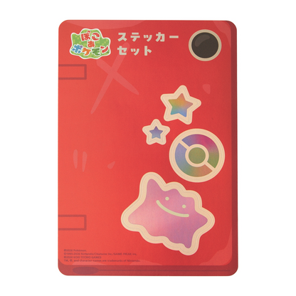 PSL Pokemon Center Original Pokémon Pokopia Sticker Set Ditto