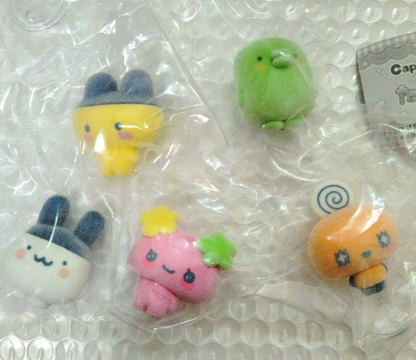 Tamagotchi Capsule Flockies complete set 5 Capsule Toy NEW