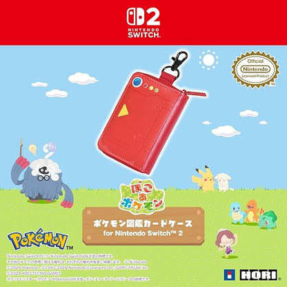 PSL Pokemon HORI Nintendo Switch 2 Hybrid Pouch & Pokedex Card Case Bundle 2 Set