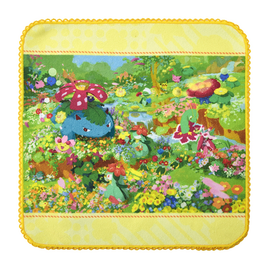 PSL Pokemon Center Original Pokémon Full Bloom Goods Midarezaki Hand Towel