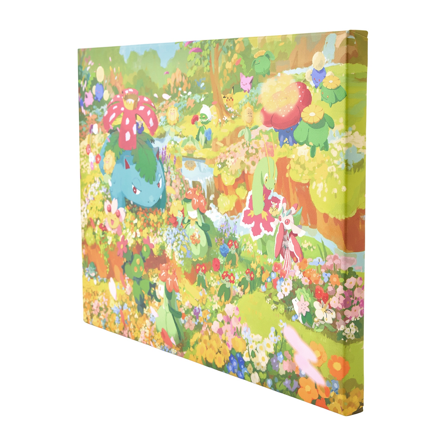 PSL Pokemon Center Original Pokémon Full Bloom Goods Midarezaki Canvas Art