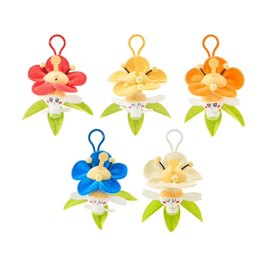 PSL Pokemon Center Flabebe Plush Mascot Spring Full Bloom Midarezaki Set of 5