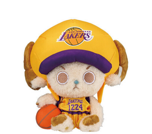 PSL ONE PIECE × NBA CHOPPER's PLUSH LOS ANGELES LAKERS Shipping in May