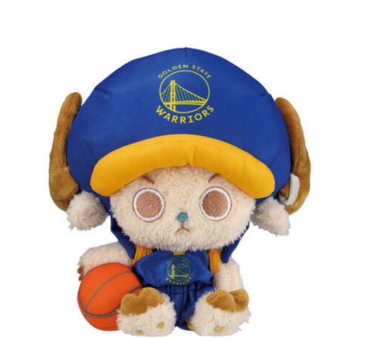 PSL ONE PIECE × NBA CHOPPER's PLUSH GOLDEN STATE WARRIORS Shipping in May
