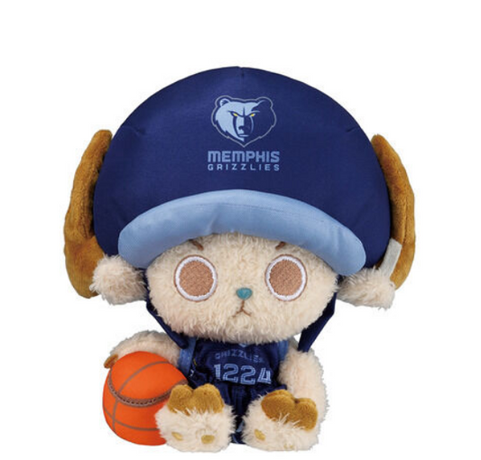 PSL ONE PIECE × NBA CHOPPER's PLUSH MEMPHIS GRIZZLIES Shipping in May