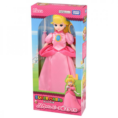 PSL Takara Tomy Licca-chan Doll Super Mario Licca-chan Princess Peach Style