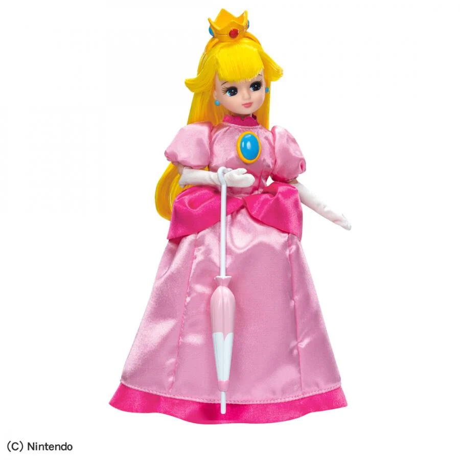 PSL Takara Tomy Licca-chan Doll Super Mario Licca-chan Princess Peach Style