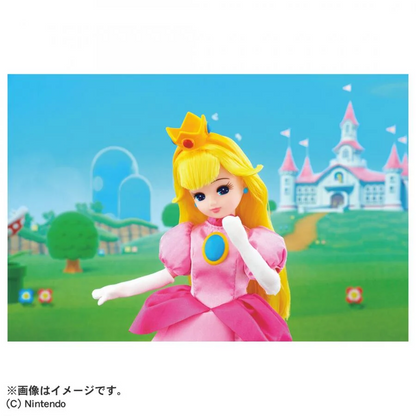 PSL Takara Tomy Licca-chan Doll Super Mario Licca-chan Princess Peach Style