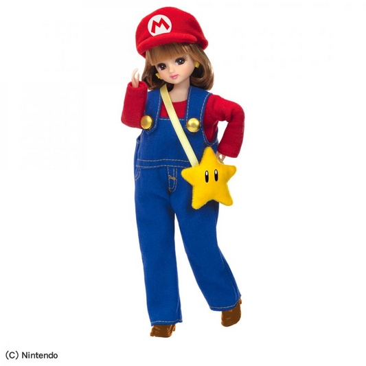 PSL Takara Tomy Licca-chan Doll Super Mario Licca-chan Mario Style