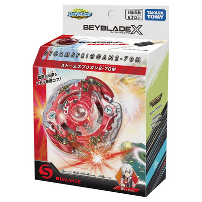 PSL TAKARA TOMY Beyblade X BX-00 Storm Spriggan 2-70M