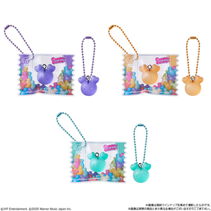 TWICE LOVELYS Gummy & Charm Pouch Included Keychain Figure All 9 Types JAPAN limited