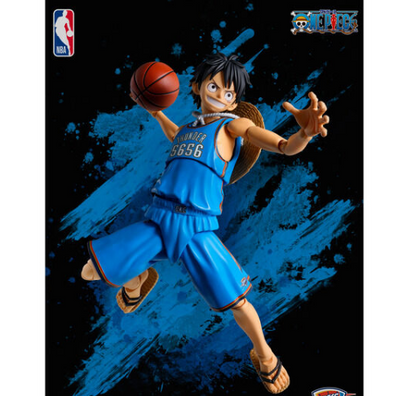 PSL ONE PIECE × NBA MASTER STARS PIECE THE MONKEY.D.LUFFY Special Figure Shipping in October 2026