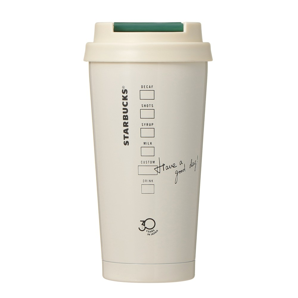 Starbucks Japan 30th Anniversary Recycled Stainless Steel Tumbler 30YEARS 473ml