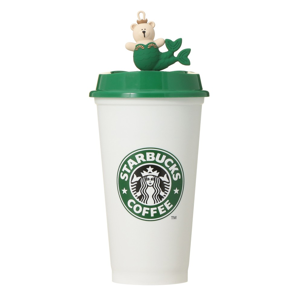 Starbucks Japan 30th Anniversary Reusable Cup and Bearista Hole Stopper