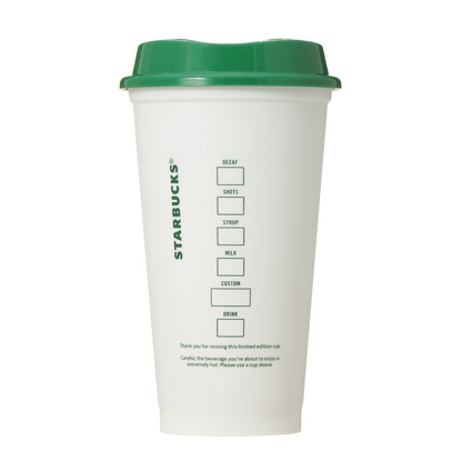 Starbucks Japan 30th Anniversary Reusable Cup and Bearista Hole Stopper