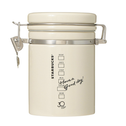 Starbucks Japan 30th Anniversary Canister 30 YEARS