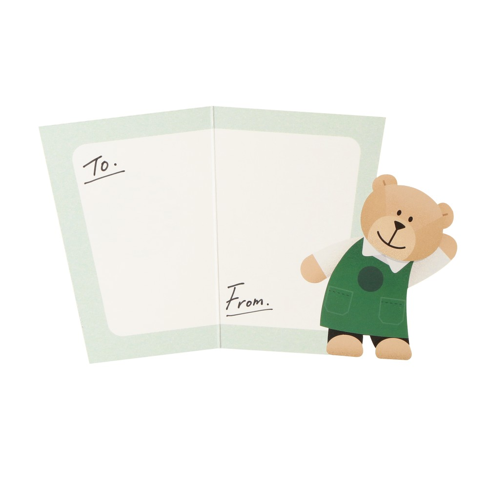 Starbucks Japan 30th Anniversary Beverage Card Bearista