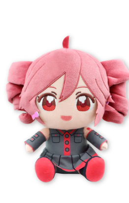 Kasane Teto Nuipurike Osuwari BIG Plush Doll Stuffed Toy 25cm